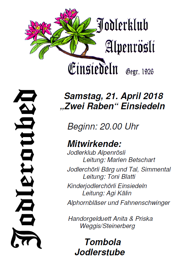 Jodleroubed 2018